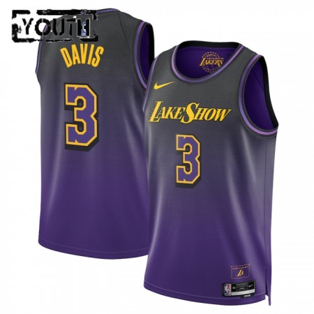 Camiseta Niños NBA Los Angeles Lakers Anthony Davis 2024-25 Nike City Edition Violeta Swingman Camiseta Niños NBA Los Angeles Lakers Anthony Davis 2024-25 Nike City Edition Violeta Swingman